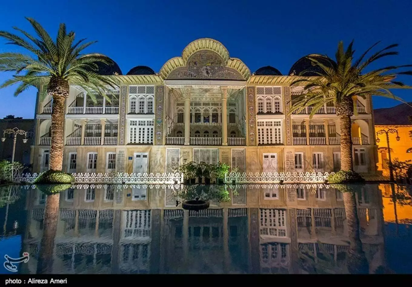 عکس باغ ارم شیراز