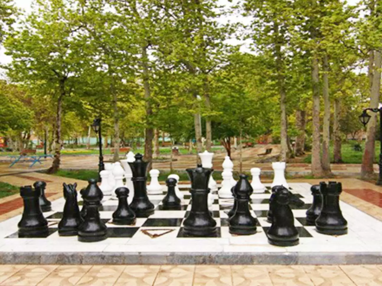 عکس پارک شطرنج