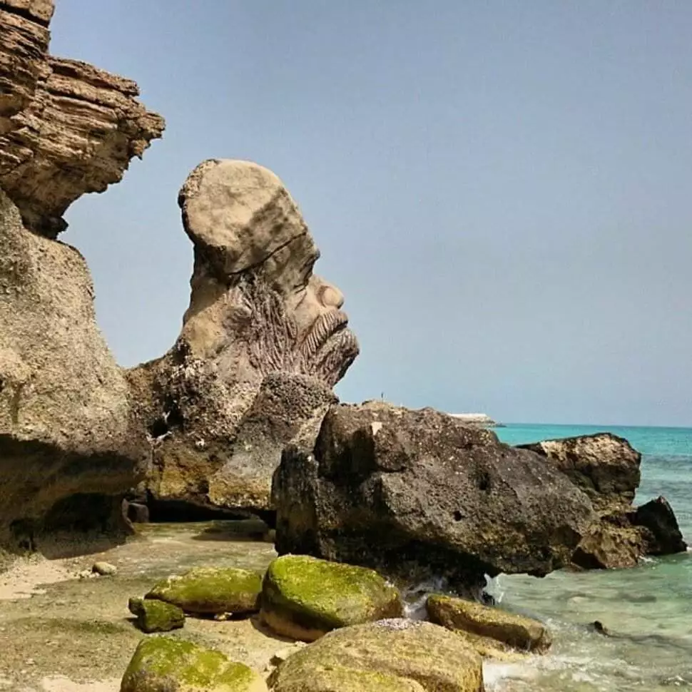عکس ساحل مرجانی کیش