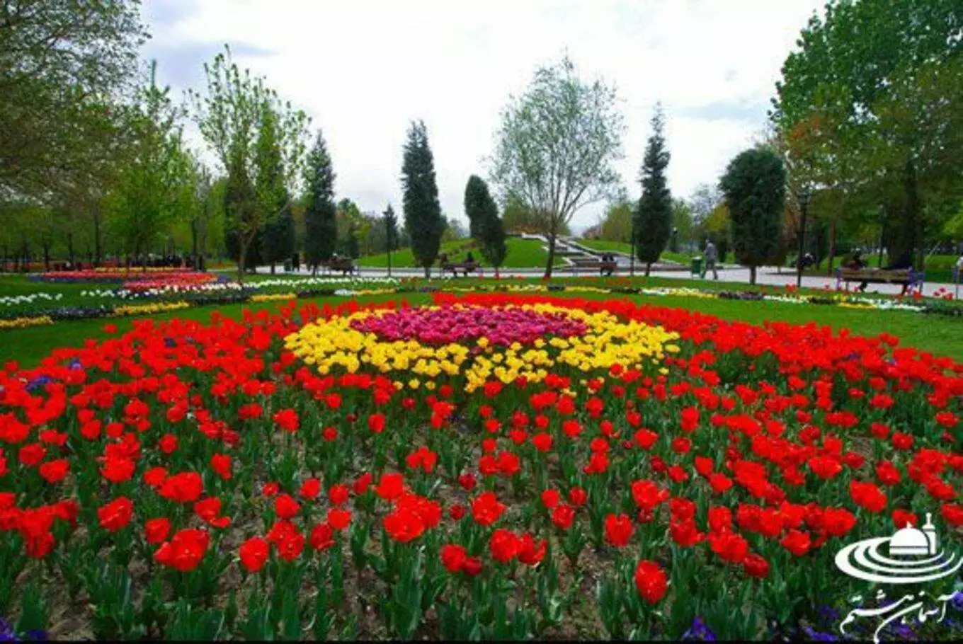 عکس بوستان گل ها مشهد